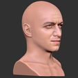 3.jpg James McAvoy bust for full color 3D printing