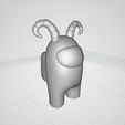 AMONG US (EVIL) SOMBREADO.jpg Fichier STL PARMI NOUS (DIABLE)・Objet pour impression 3D à télécharger