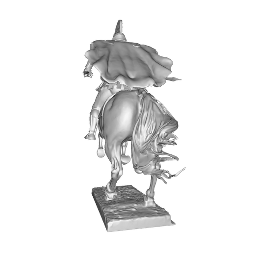 026.png HighPoly Древний воин на резвом скакуне