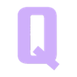 Q.stl Letters and Numbers FERRARI | Logo