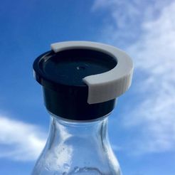 IMG_4345.jpg Скачать бесплатный файл STL Soda Stream Crystal - bottle cap marker • Модель с возможностью 3D-печати, weirdcan