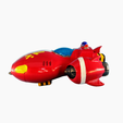 police-stitch.png Fichier STL LILO ET STITCH POLICE CRUISER "THE RED ONE" v2 (version chibi)・Design imprimable en 3D à télécharger