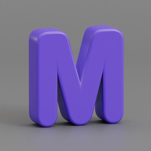 Alphabet M Letter