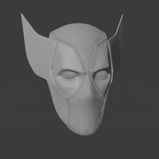 14_14.png Deadpool Mask with Detailed Texture and Magnets Slots / Deadpool - Mascara con Textura e Magnes