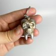 photo_2025-09-23_10-01-22.jpg Tooth Skull Keychain - halloween accessory