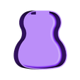 ukulele_body.stl Benutzerdefinierte 3d gedruckte Ukulele