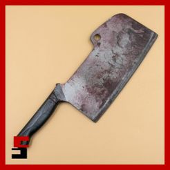 cults3D-12.jpg Cyberpunk 2077 Butcher's Cleaver Knife Prop Cosplay