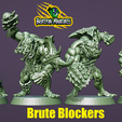 Brutes.png Fantasy Football Savage Orc Team - COMPLETE BUNDLE - PRE-SUPPORTED