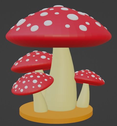4-MUSHROOMS.jpg Mushrooms cluster