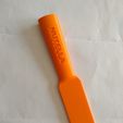 IMG_20180408_150049.jpg Free STL file Nutella Spatula・3D print object to download
