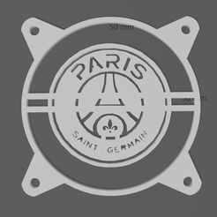 paris-saint-germain.jpg Файл STL решетка вентилятора / решетка вентилятора CLUB PARIS SAINT GERMAIN・Дизайн 3D принтера для загрузки