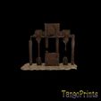 Front-Textured.jpg Free Miniature Terrain - Ruptured Vertical Mining Drill