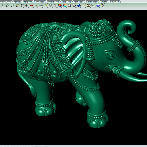 Elephant-3D-print-model-file-1-pic-6.png Elephant 3D-print Model File-1