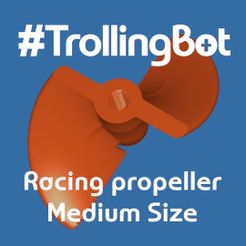 # TrollingBet Ro cing propeller #TrollingBot Racing Propeller - Medium size