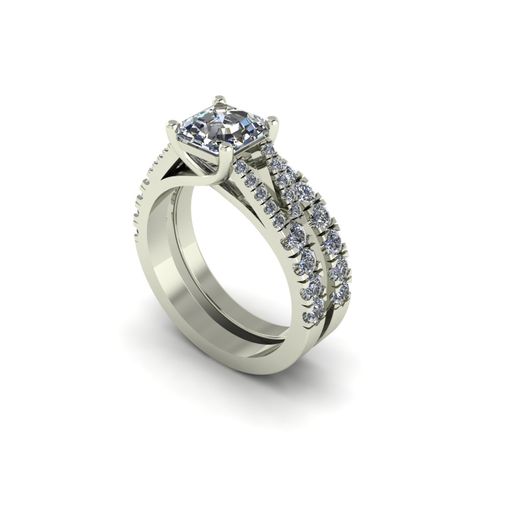 Woman Wedding Engagement Ring RE