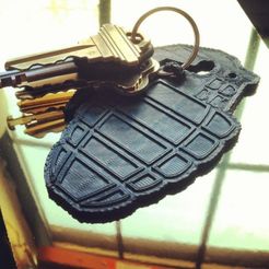 1.jpg Archivo STL gratis La llave del clip granada・Objeto de impresión 3D para descargar