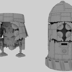 1.jpg Ork Walking Robot Bomb For Giant Titan (présupp available)