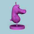 render 02.png STL file Courage - The Cowardly Dog - Low Poly Printable Miniature・3D printing model to download, gui_sommer