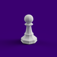 pawn.png Octagonal Base Chess Set - Official USCF