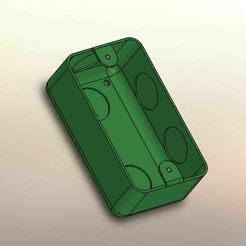 01.jpg Download STL file Chalupa electrical box • 3D printer template, LuisCrown