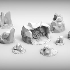 0b1310b0a32f159960d29f03339c5a37_display_large.jpg Free STL file tabletop terrain - fallout・3D print design to download