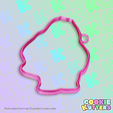 885_cutter.png ANGRY GORILLA COOKIE CUTTER MOLD