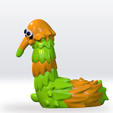 2.png Wormo The Amazing Digital Circus 3D Model Stl file 3mf Multicolor No support Fanart