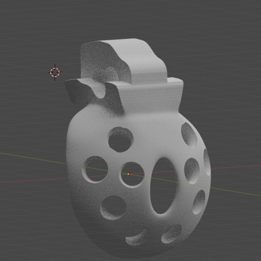 Runt Chastity Cage (HTV4 Compatible) 3D model