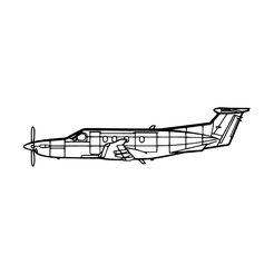 Pilatus-PC-12.png STL file Pilatus PC-12・Design to download and 3D print