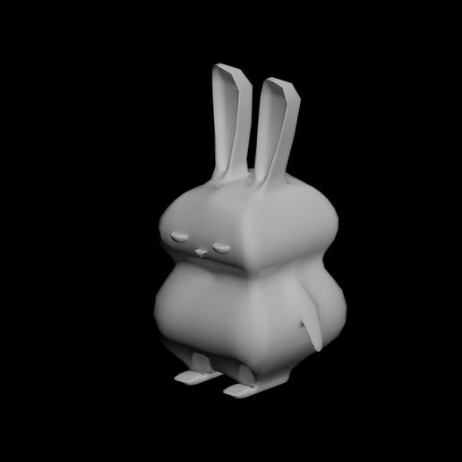 Download STL file rabbit • 3D printer object ・ Cults
