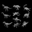 0.jpg Dinosaurs Collection - Bundle - Pack  ( 30 STL File )