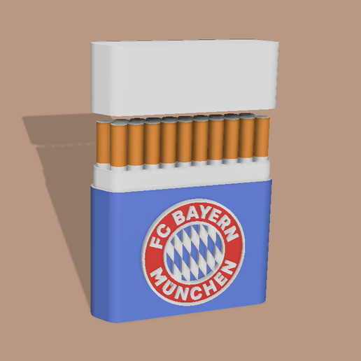 FC BAYERN MÜNCHEN ZIGARETTENETUI