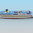1.png COSTA SERENA cruise ship printable model