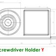 ScrewDriverY.JPG Screwdriver Holder