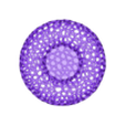 candle_holder_donut1.stl Free STL file Voronoi donut candle holder・3D printer model to download