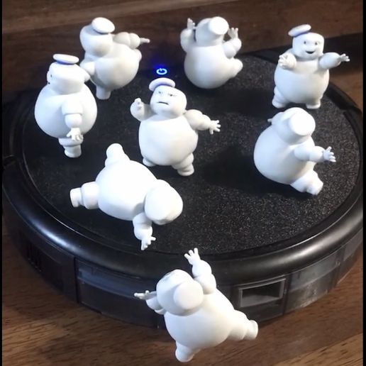 👽 Ghostbusters Mini-Pufts figures (8 styles!)・ STL File for ・Cults