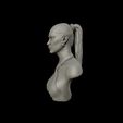 24.jpg Bella Hadid portrait sculpture 3D print model