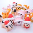 13.Flexi-Christmas-Puppy-Pack.jpg Flexi Christmas Puppy Pack (5 Variations + Porte-clés)