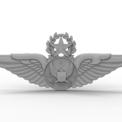 US-Air-Force-Logo.png 3D Model STL File for CNC Router/Laser & 3D Printer US Air Force Logo
