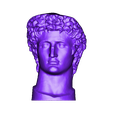 AugustusReduced.stl Head Of Roman Emperor Augustus 3D Scan