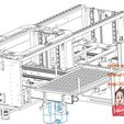 industrial-3D-model-pull-type-tray-loading-mechanism6.jpg industrial 3D model pull type tray loading mechanism