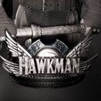 SERK] JUNE TERM B3DSERK June term 2022: Hawkman Bust 1/4 ready for printing