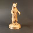 20190303_151616.jpg Archivo STL Oso negro de pie・Plan de impresión en 3D para descargar