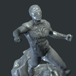003.jpg Fichier STL gratuit DIORAMA INSPIRÉ PAR SPIDERMAN・Design pour imprimante 3D à télécharger