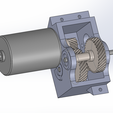 kkMFAXA.png Printed Truck: Gearbox Helical 18:1 Ratio