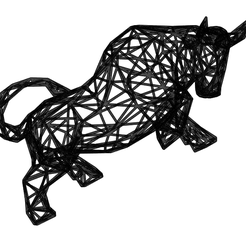 bull-taurus.png Fichier STL Stock Market Bull - Wire Art - Bitcoin Bull - Signe du zodiaque・Objet pour impression 3D à télécharger, 3DOfficeAT