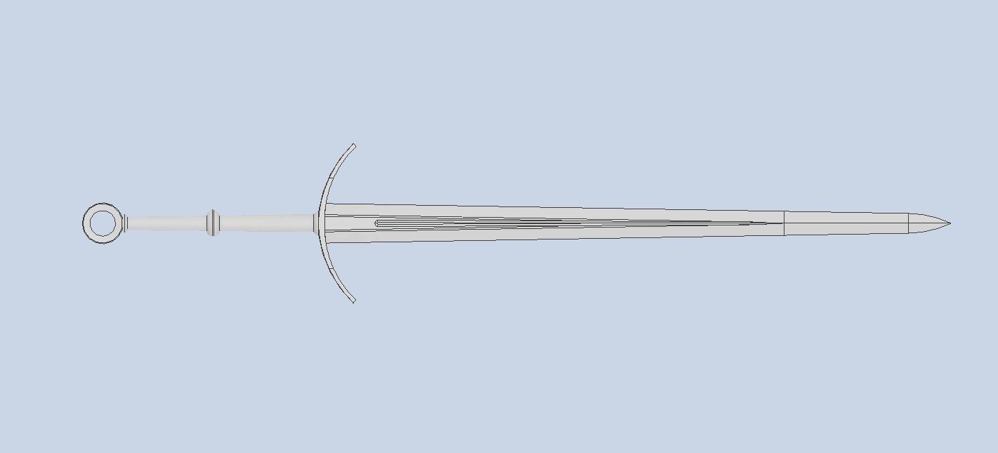 Stl File Elden Ring Bastard Sword 3d Printing Model To Download Cults