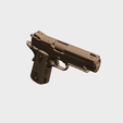 2.png Sig Sauer Scorpion 1911 Commander 4.25 Real Size Scan Gun Mold