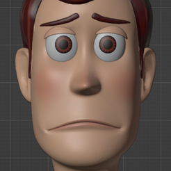 SadWoody1.png WOODY SAD MODE TOY STORY 3D MODEL