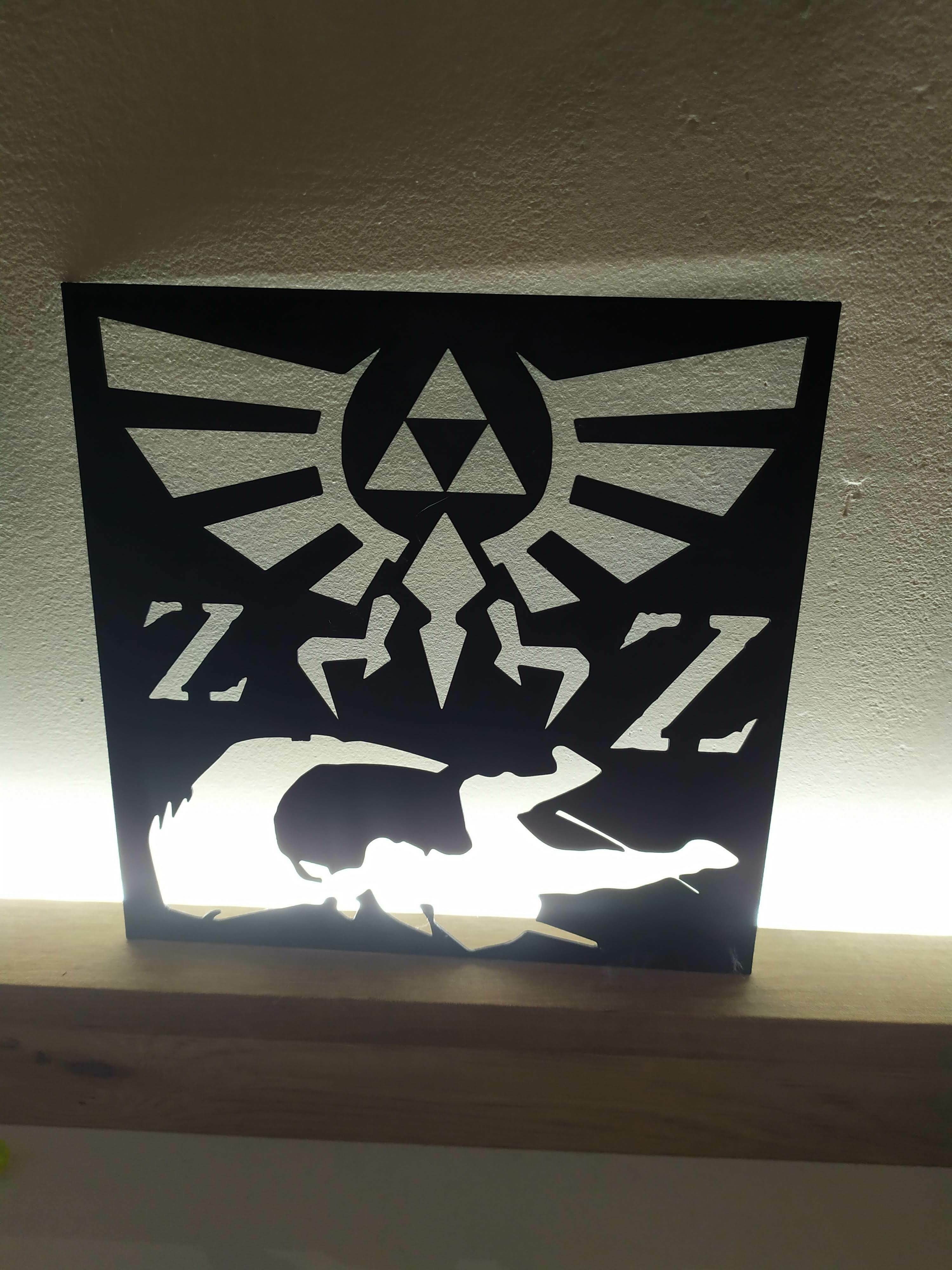 zelda link stencils